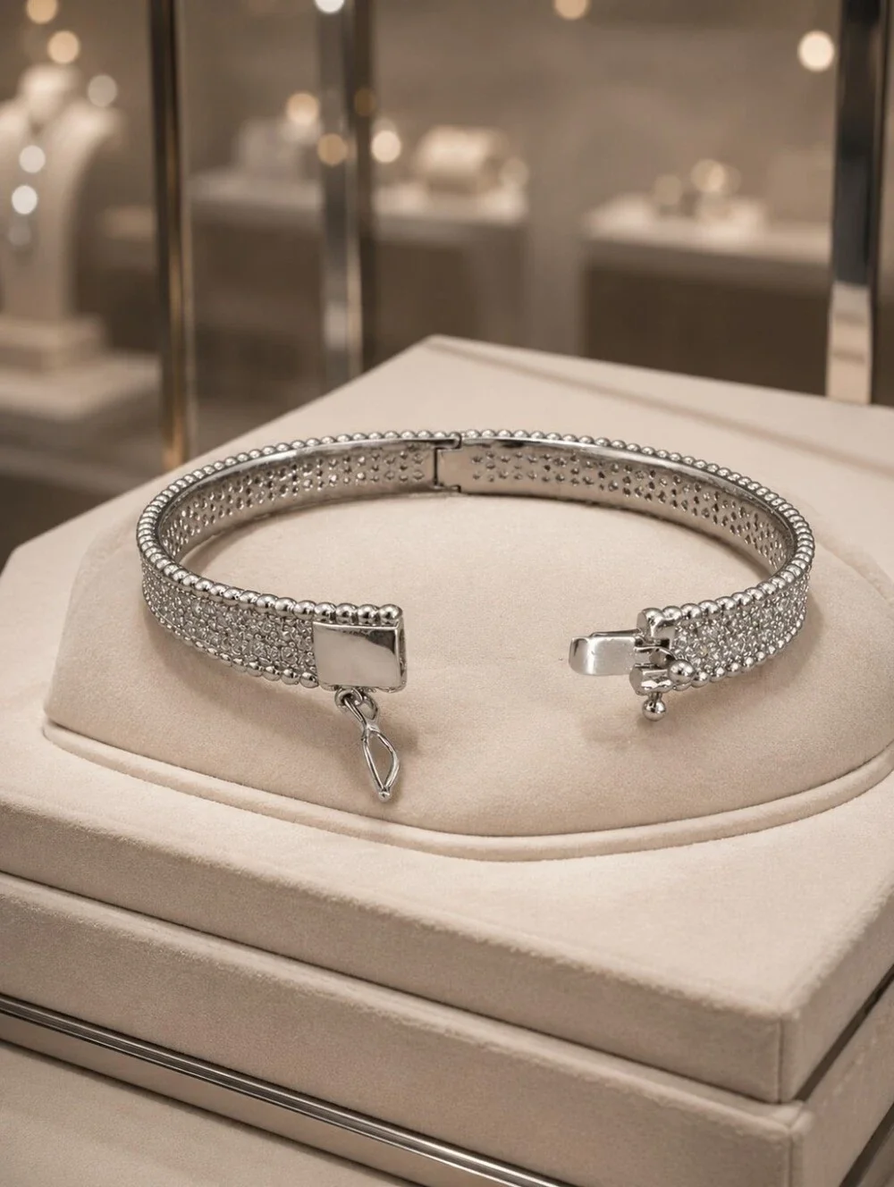 Anthropologie elegant silver